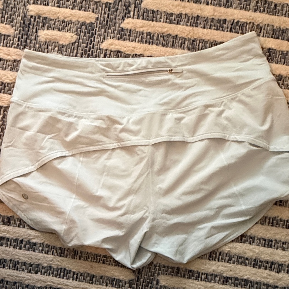 lululemon athletica Women's Athletic Shorts in Light Gray - Picture 6 of 7